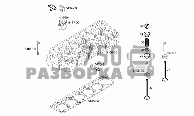Мост клапана Iveco Cursor