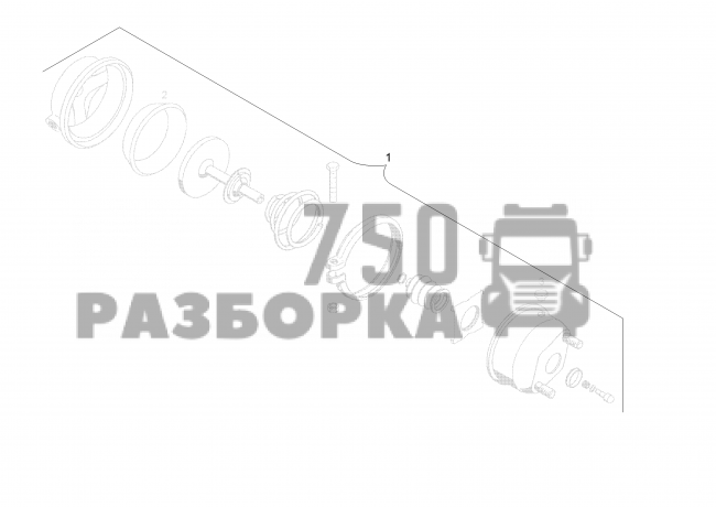 Тормозная камера Man L2000