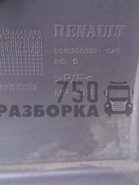 Облицовка торпедо Renault Magnum