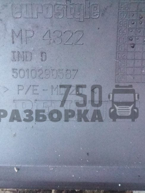 Накладка стойки кабины Renault Magnum