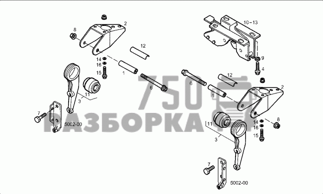замок кабины Iveco 