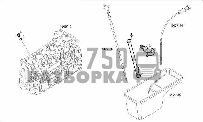 Щуп масляный Iveco CURSOR